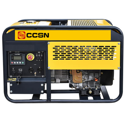 kupować Elektryczny start Przenośny generator elektrowni 6,25KVA Moc znamionowa 130Kg Waga netto online manufacture