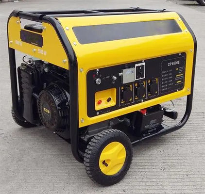 50Hz Bore×stroke 92×75mm 12VDC Generator benzynowy zestaw z metodą uruchamiania
