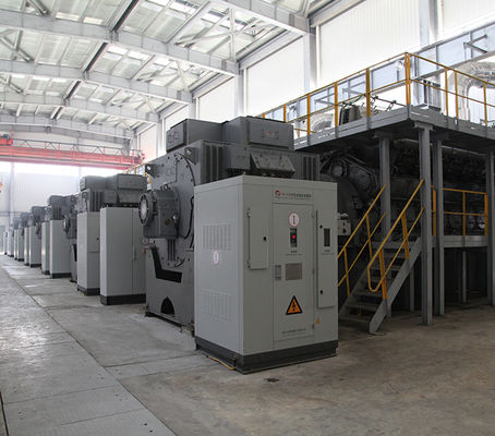 Zestaw przemysłowych generatorów w pojemnikach 2000-3500 kilowatów