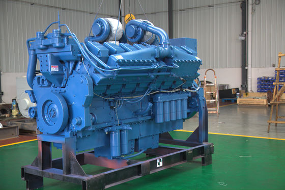 210 mm akcji Przemysłowy Diesel Electric Generator 1000-2000KW