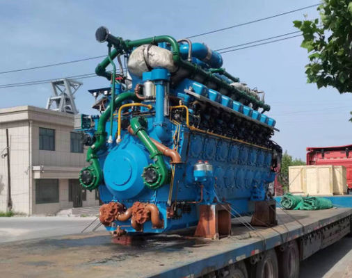 Masę odniesienia 12000 kg Generator mocy zestaw do dużej mocy wyjściowej 3000 kW